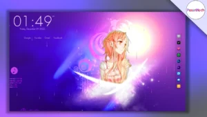 anime theme desktop customization