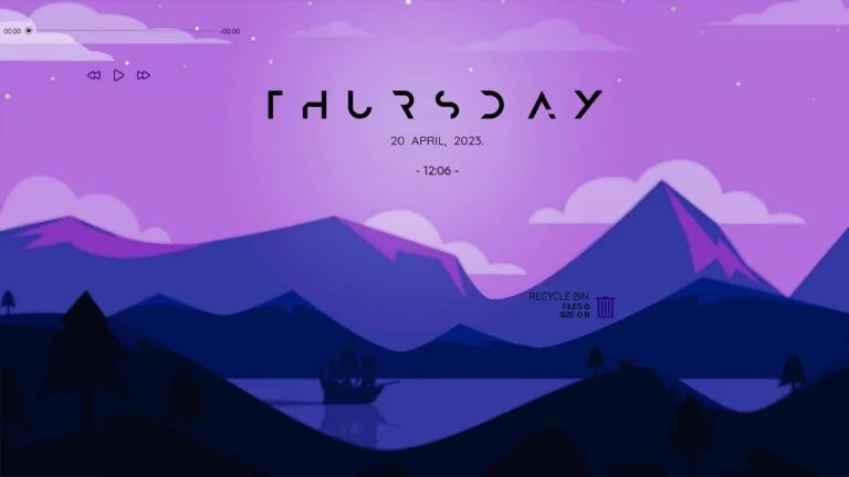 MOND-rainmeter-skin