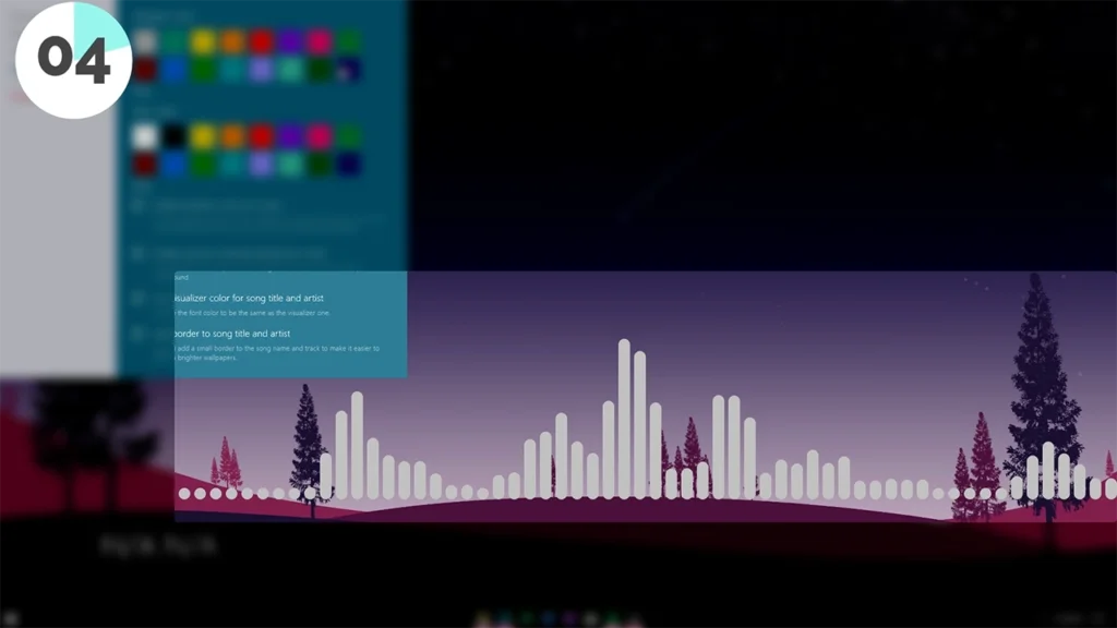 Rainmeter Lano Visualizer