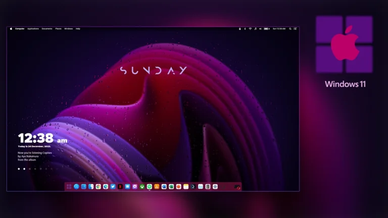 MacOS Theme for Windows 11