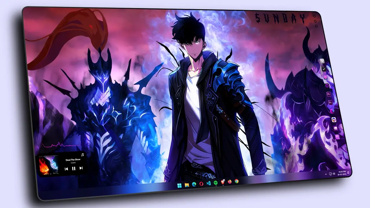 Solo Leveling Theme for Windows