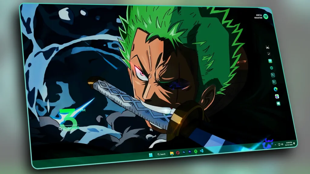 Zoro windows Customization (posintech)