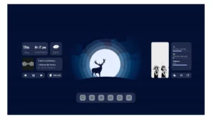 stellar Rainmeter Skin