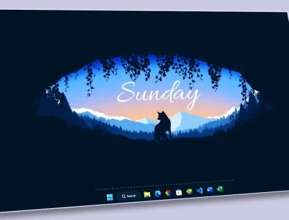 Make Windows 11 Desktop look cool and professional